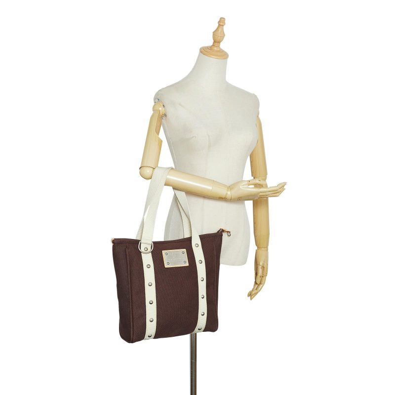 Louis Vuitton Antigua Cabas MM (108Eu0) - Image 5