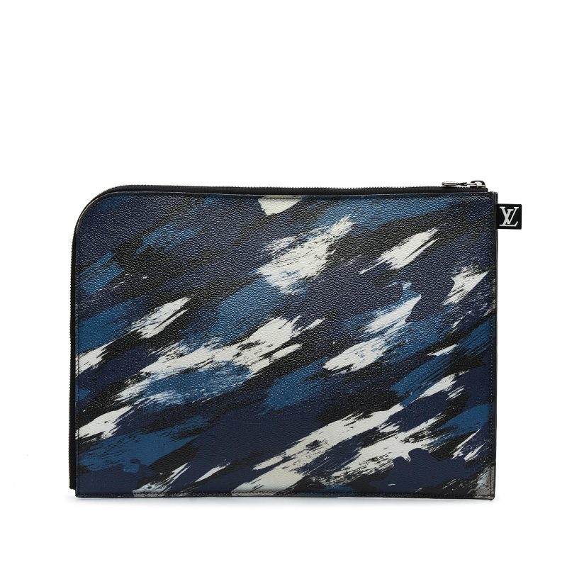 Louis Vuitton Brushstroke Camouflage Pochette Jour PM (JJN22r) - Image 3