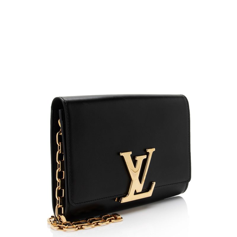 Louis Vuitton Calfskin Chain Louise Shoulder Bag (trlkqg) - Image 2