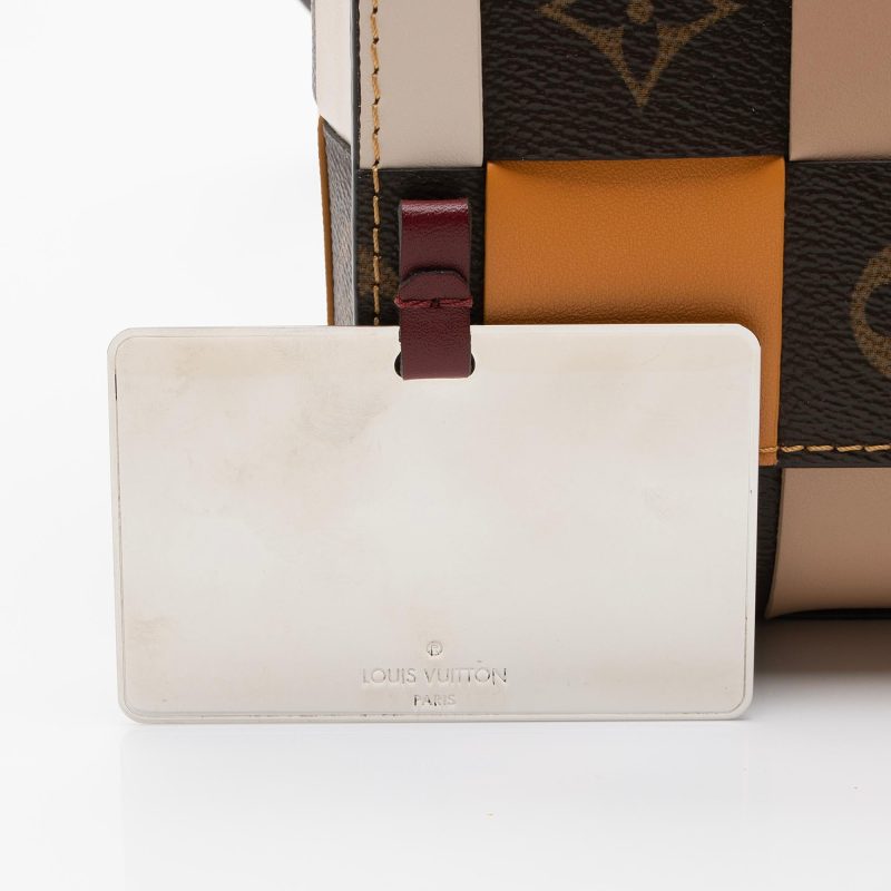 Louis Vuitton Calfskin Check Monogram Twist MM Shoulder Bag (m6U5mW) - Image 10