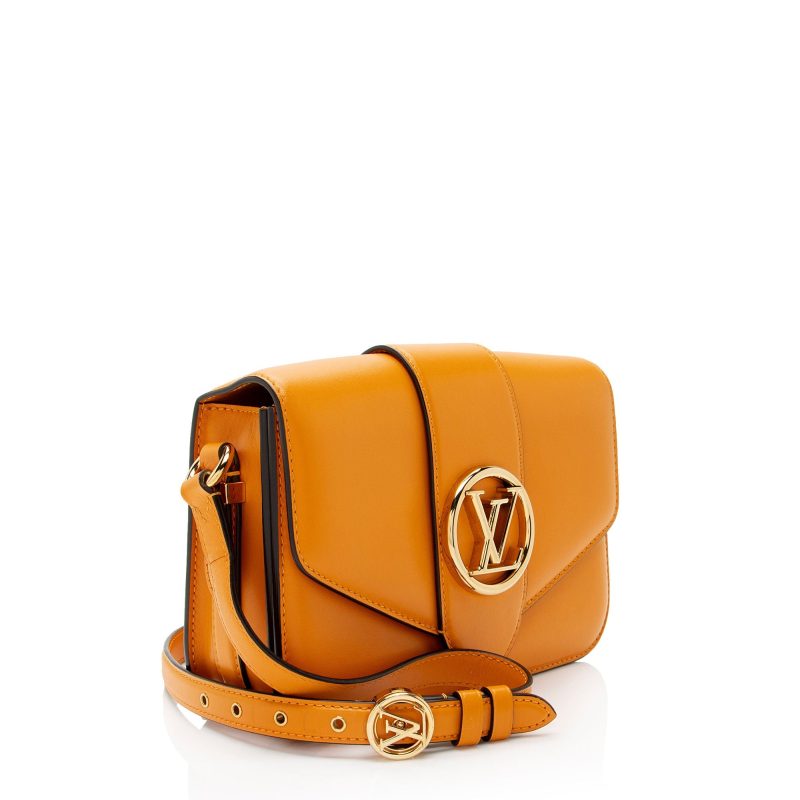 Louis Vuitton Calfskin LV Pont 9 Shoulder Bag (rcFSP2) - Image 2