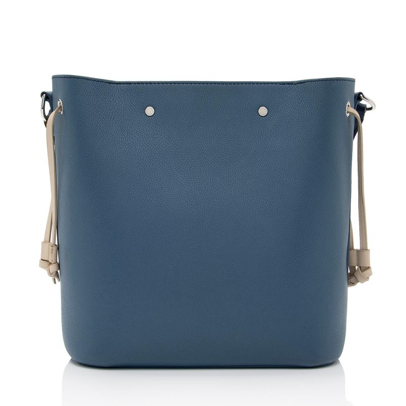 Louis Vuitton Calfskin Lockme Bucket Bag (ScNH8i) - Image 3