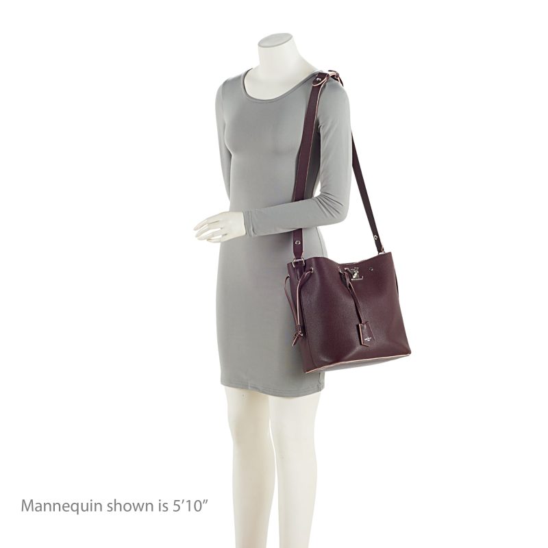 Louis Vuitton Calfskin Lockme Bucket Bag (Ie5h5b) - Image 5