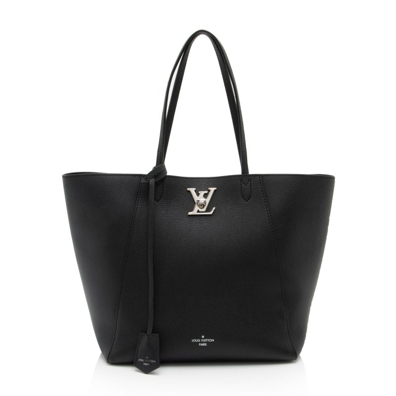 Louis Vuitton Calfskin Lockme Cabas Tote (7iUW7Z)