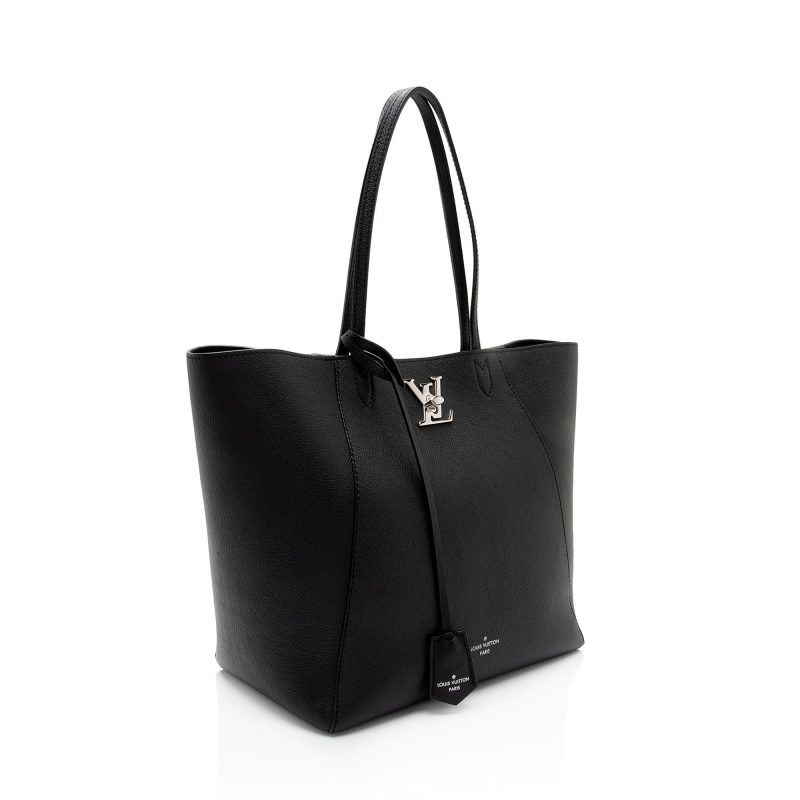 Louis Vuitton Calfskin Lockme Cabas Tote (hQ75XO) - Image 2