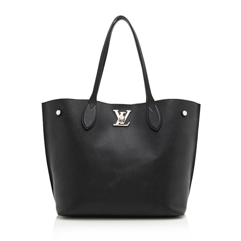 Louis Vuitton Calfskin Lockme Go Tote (22923)