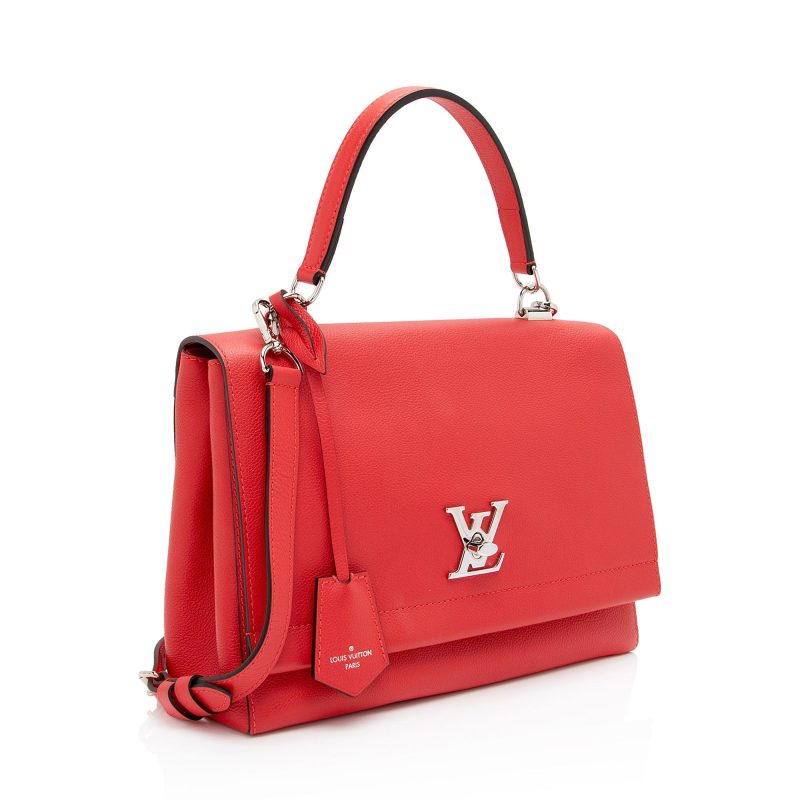 Louis Vuitton Calfskin Lockme II Satchel (0LzCcY) - Image 2