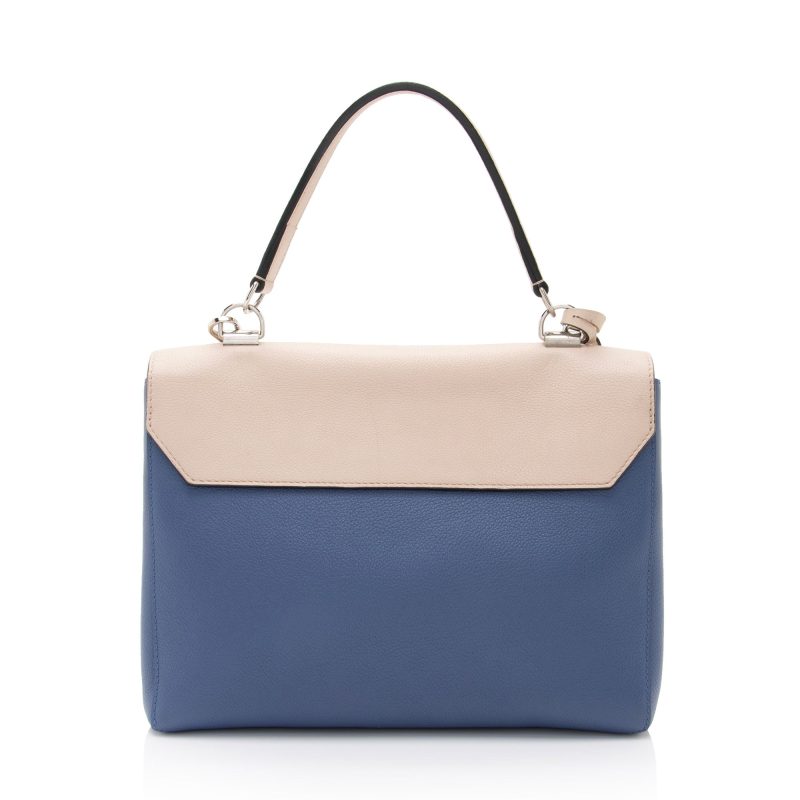 Louis Vuitton Calfskin Lockme II Satchel (SVCsUl) - Image 3