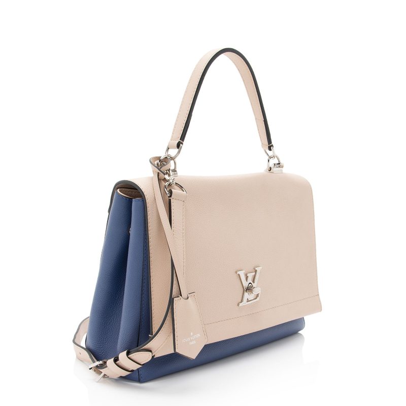 Louis Vuitton Calfskin Lockme II Satchel (SVCsUl) - Image 2