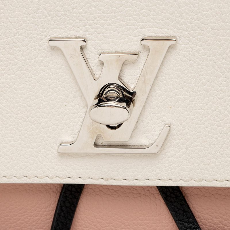 Louis Vuitton Calfskin Lockme Mini Backpack (DAQw7D) - Image 10