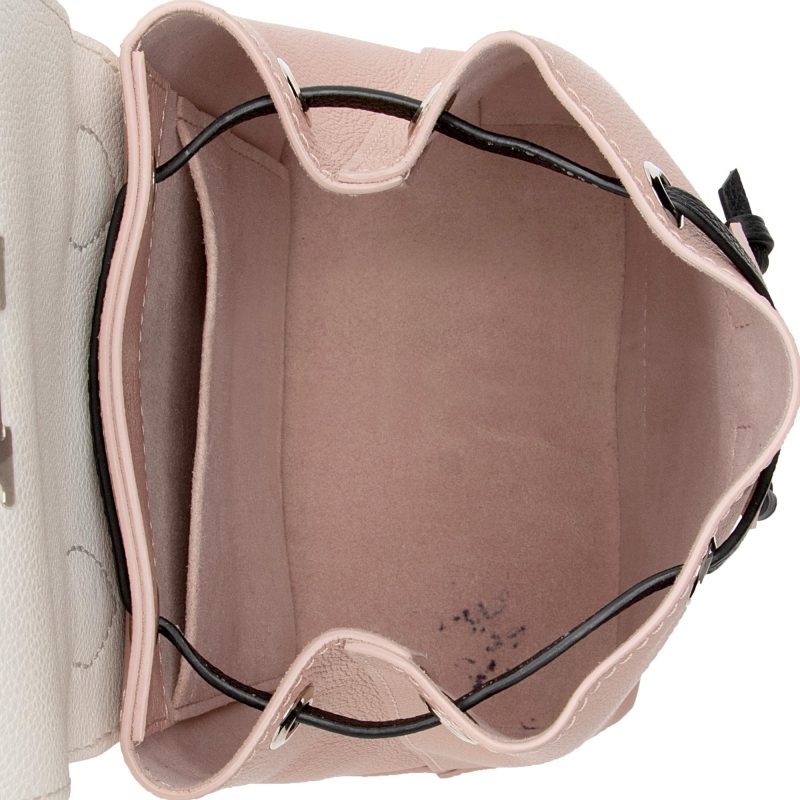 Louis Vuitton Calfskin Lockme Mini Backpack (DAQw7D) - Image 7