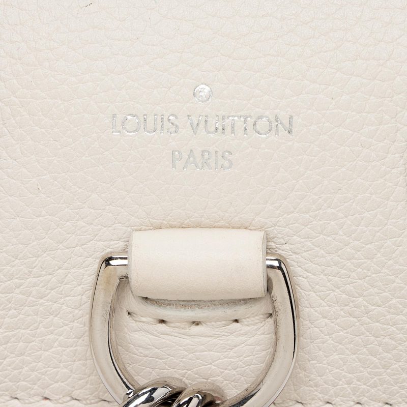 Louis Vuitton Calfskin Lockme Mini Backpack (DAQw7D) - Image 9