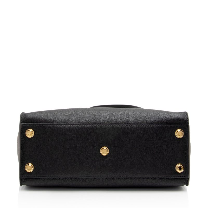 Louis Vuitton Calfskin Monogram Canvas On My Side MM Tote (bmZRwZ) - Image 4