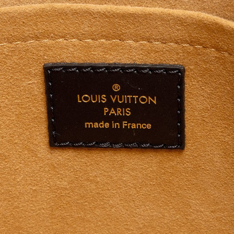 Louis Vuitton Calfskin Monogram Canvas On My Side MM Tote (bmZRwZ) - Image 7