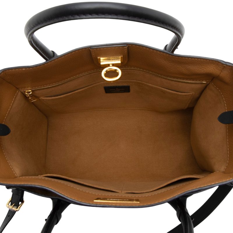 Louis Vuitton Calfskin Monogram Canvas On My Side MM Tote (vj1OwL) - Image 7