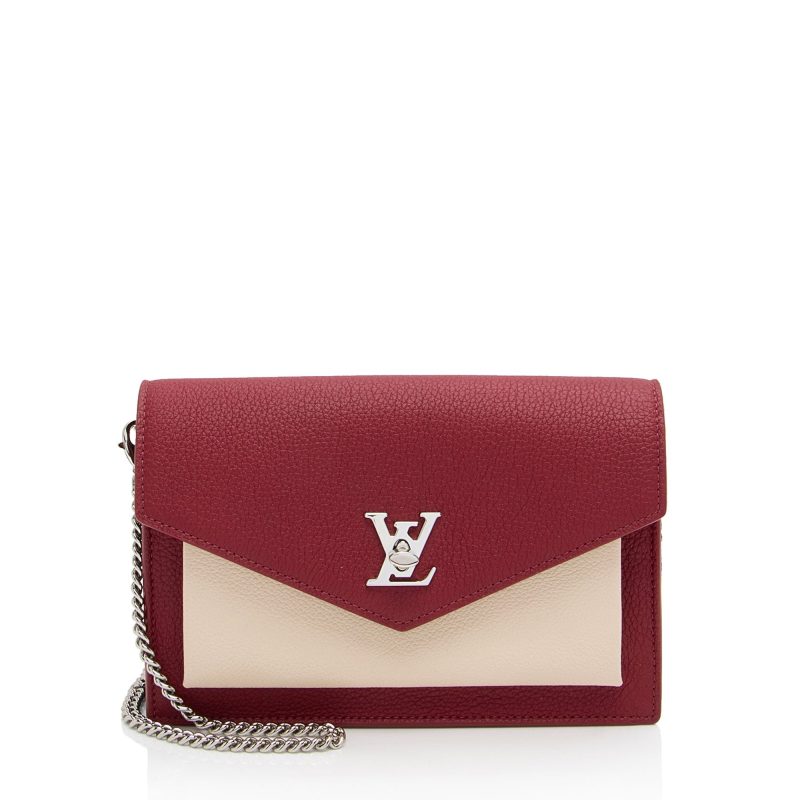 Louis Vuitton Calfskin Mylockme Chain Pochette (FlNzDu)