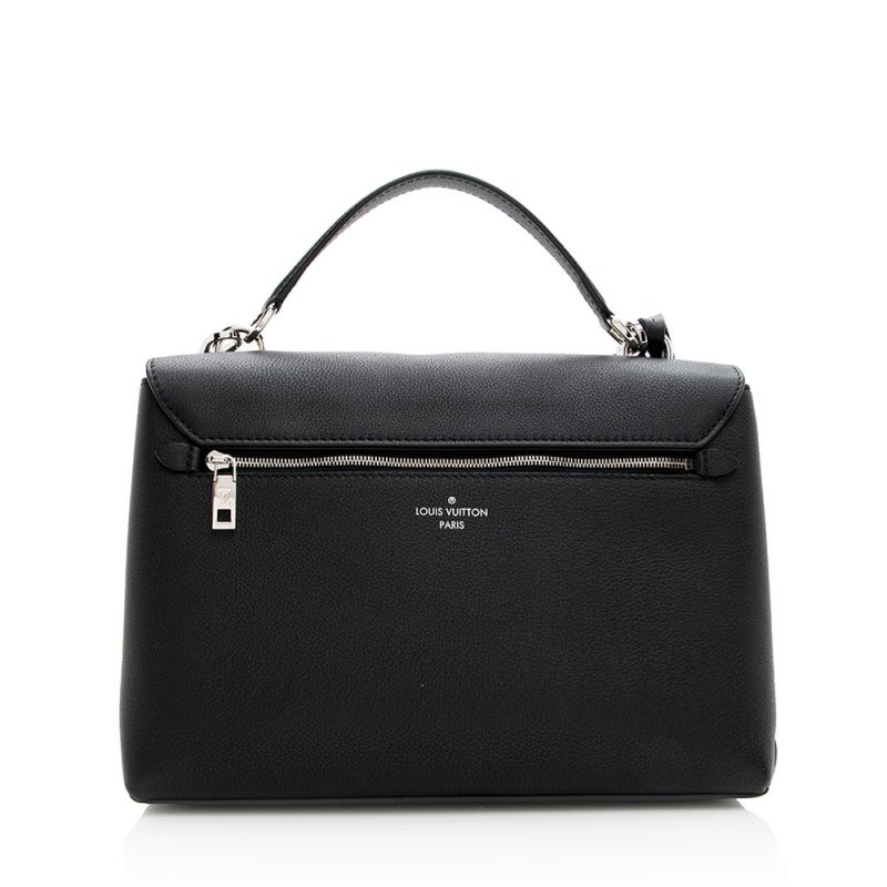 Louis Vuitton Calfskin Mylockme Satchel (18939) - Image 3