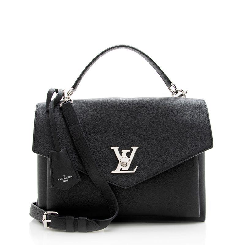 Louis Vuitton Calfskin Mylockme Satchel (18939)