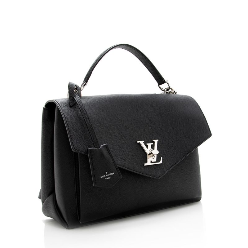 Louis Vuitton Calfskin Mylockme Satchel (18939) - Image 2
