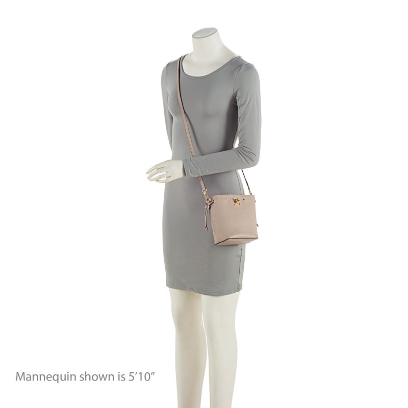 Louis Vuitton Calfskin Nano Lockme Bucket Bag (5gQoz6) - Image 5