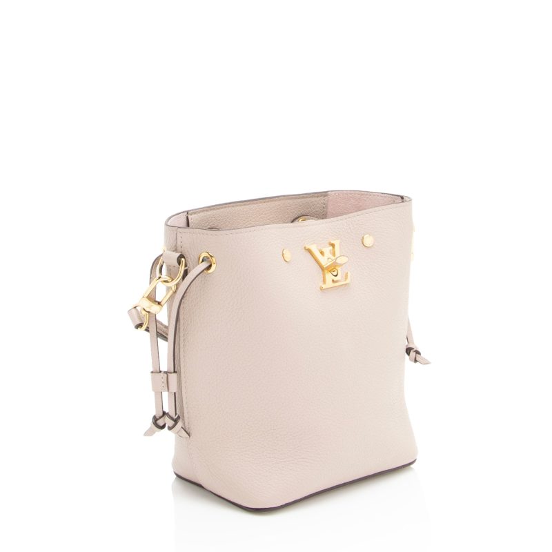 Louis Vuitton Calfskin Nano Lockme Bucket Bag (5gQoz6) - Image 2