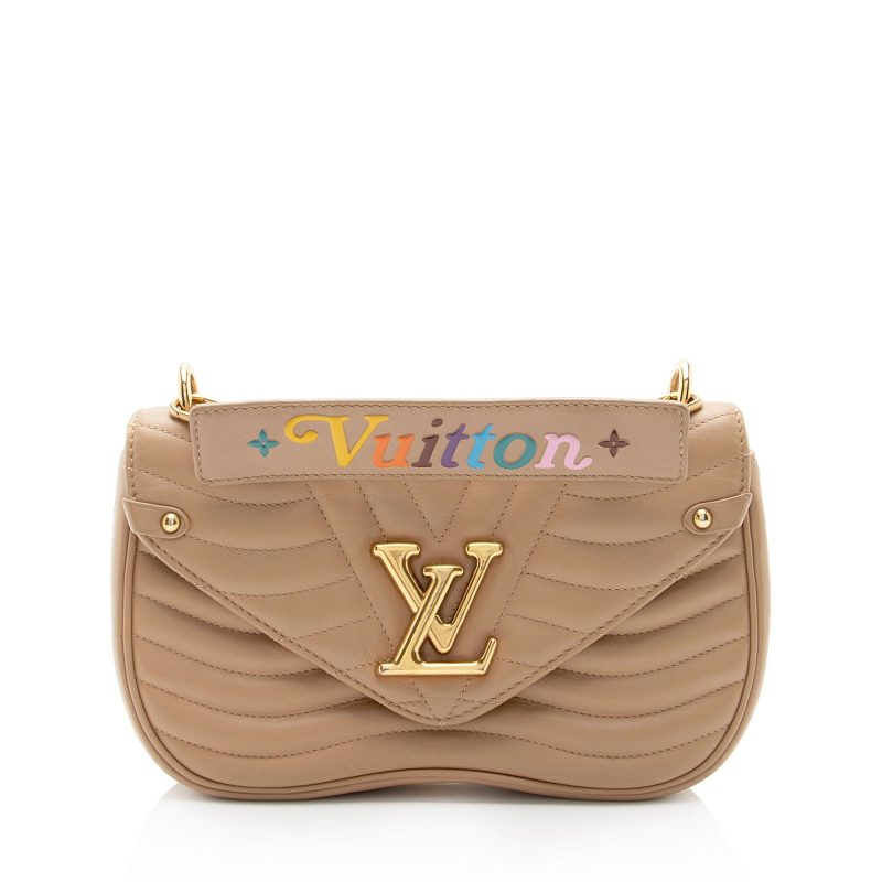 Louis Vuitton Calfskin New Wave Chain MM Shoulder Bag (BC4Bgk) - Image 2