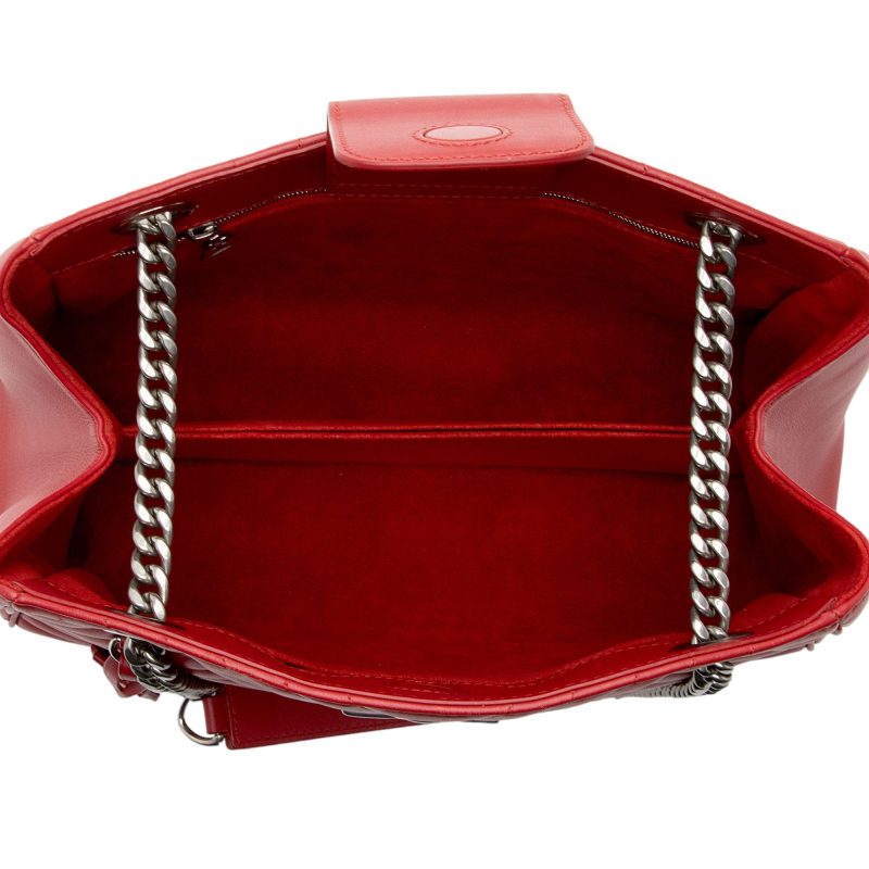 Louis Vuitton Calfskin New Wave Chain Tote (FEtc9L) - Image 7