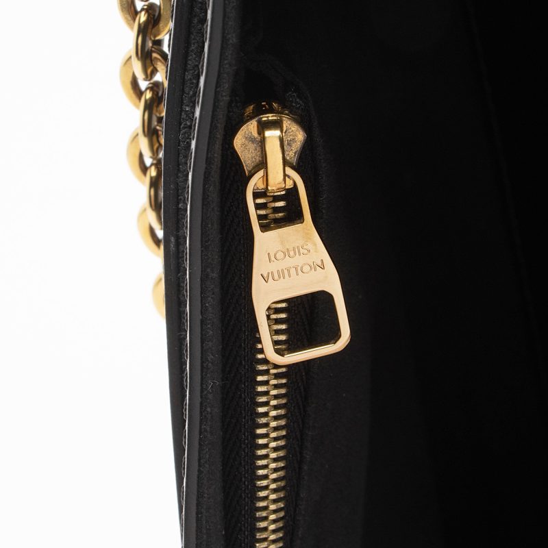 Louis Vuitton Calfskin Studded Chain Louise Shoulder Bag (tvxiQj) - Image 9