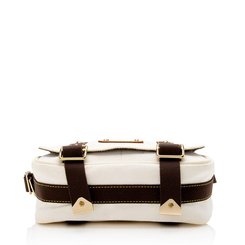 Louis Vuitton Canvas Antigua Besace Messenger Bag (15804) - Image 4