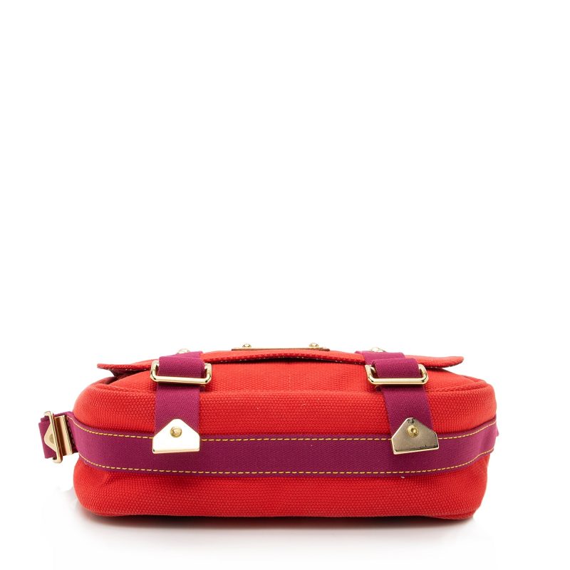 Louis Vuitton Canvas Antigua Besace Messenger Bag (22345) - Image 4