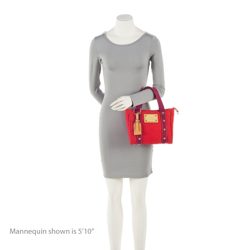 Louis Vuitton Canvas Antigua Cabas PM Tote (21092) - Image 5