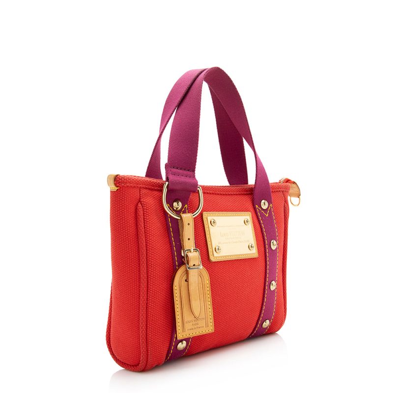 Louis Vuitton Canvas Antigua Cabas PM Tote (21092) - Image 2