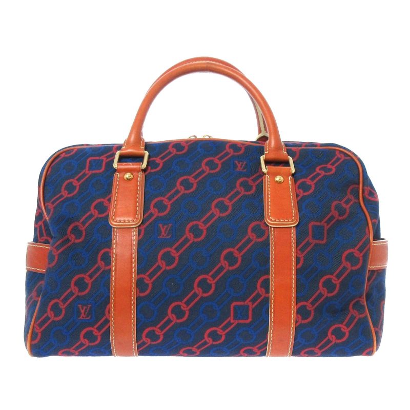 Louis Vuitton Canvas Weekend Bag 35684) - Image 3