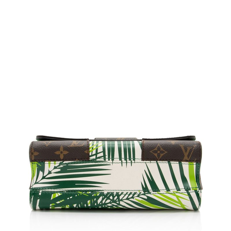 Louis Vuitton Coated Canvas Monogram Palm Twist MM Shoulder Bag (Jqef4T) - Image 4
