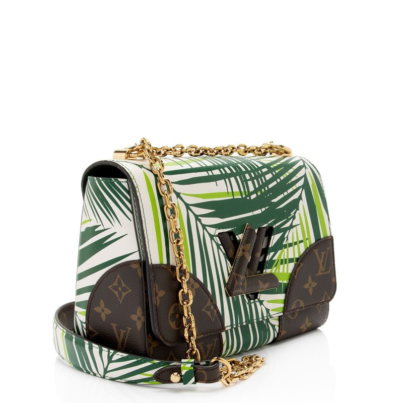 Louis Vuitton Coated Canvas Monogram Palm Twist MM Shoulder Bag (Jqef4T) - Image 2