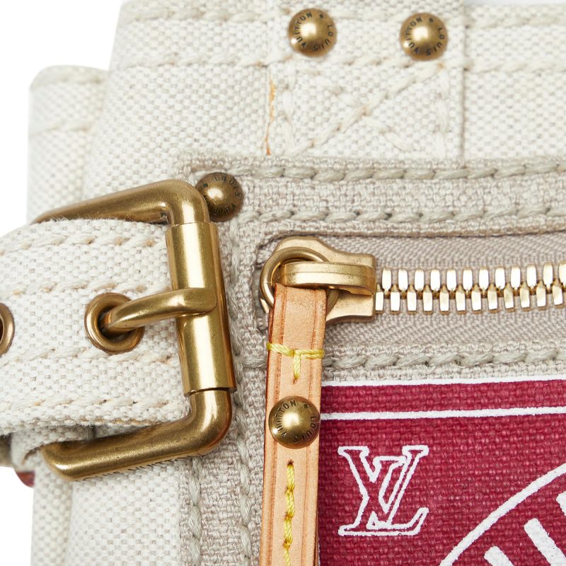 Louis Vuitton Cruise Line Globe Shopper Tote PM (9ErW42) - Image 9