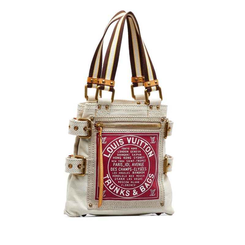 Louis Vuitton Cruise Line Globe Shopper Tote PM (9ErW42) - Image 2