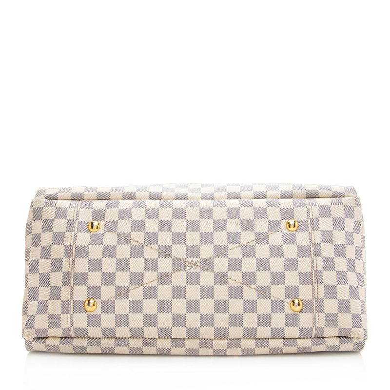 Louis Vuitton Damier Azur Artsy MM Shoulder Bag (20334) - Image 4