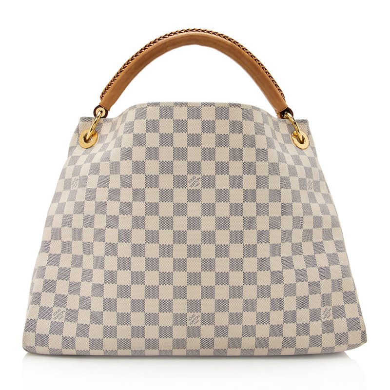 Louis Vuitton Damier Azur Artsy MM Shoulder Bag (21109) - Image 3