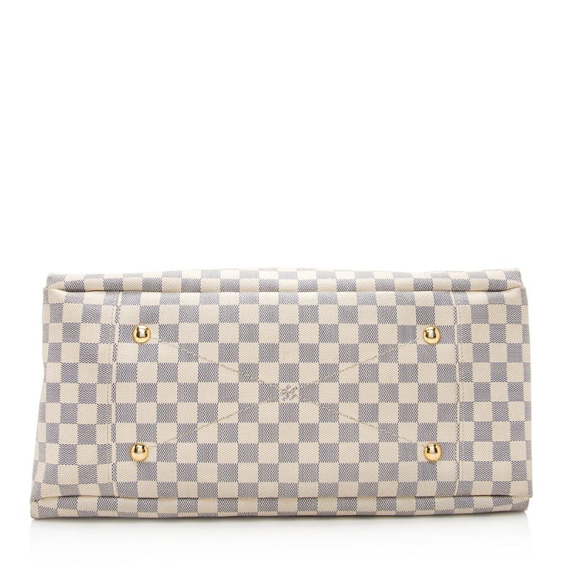 Louis Vuitton Damier Azur Artsy MM Shoulder Bag (21109) - Image 4