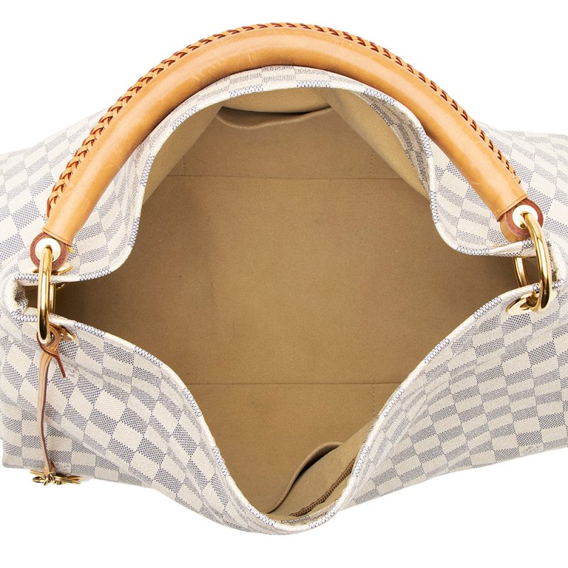 Louis Vuitton Damier Azur Artsy MM Shoulder Bag (21109) - Image 7