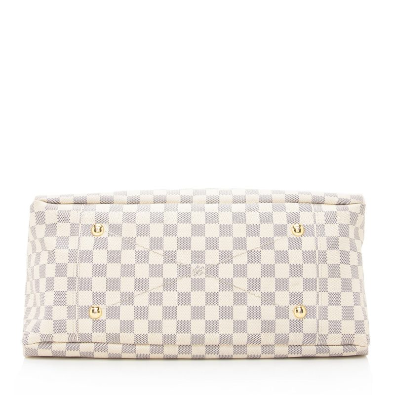 Louis Vuitton Damier Azur Artsy MM Shoulder Bag (22363) - Image 4