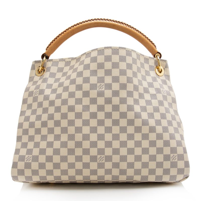 Louis Vuitton Damier Azur Artsy MM Shoulder Bag (22677) - Image 3