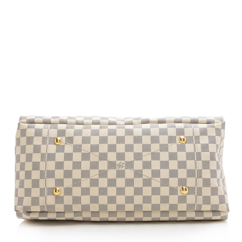 Louis Vuitton Damier Azur Artsy MM Shoulder Bag (22677) - Image 4