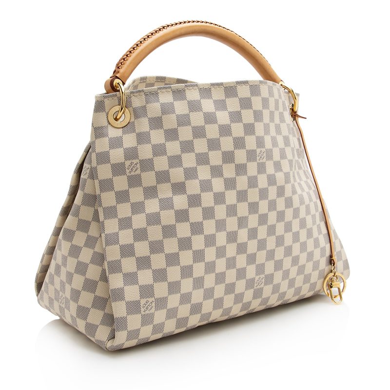 Louis Vuitton Damier Azur Artsy MM Shoulder Bag (22677) - Image 2