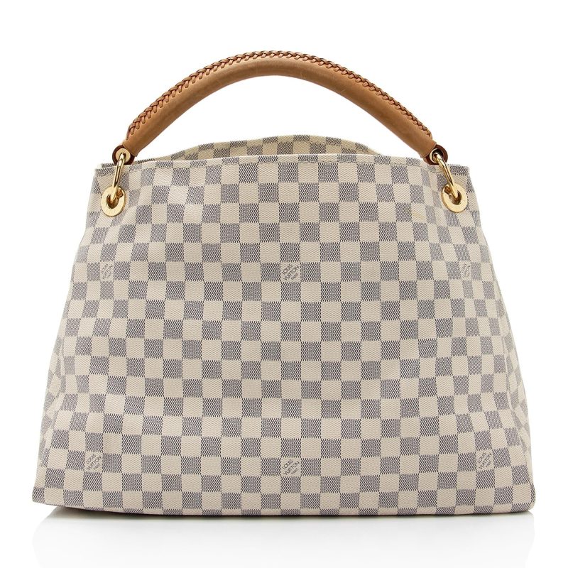 Louis Vuitton Damier Azur Artsy MM Shoulder Bag (gtkVng)