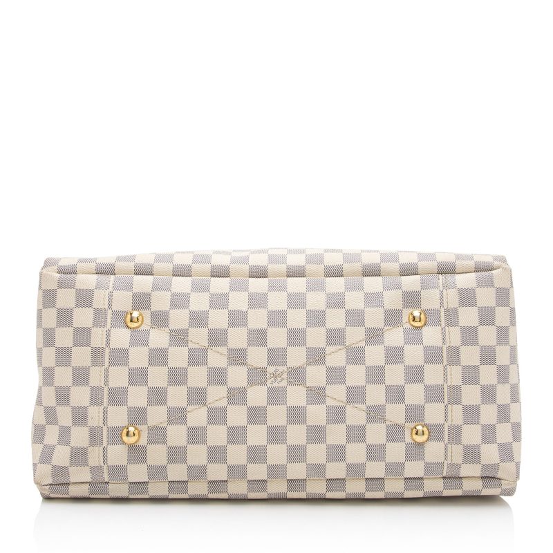 Louis Vuitton Damier Azur Artsy MM Shoulder Bag (2DoCfw) - Image 4