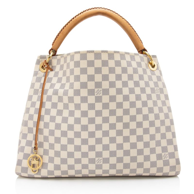 Louis Vuitton Damier Azur Artsy MM Shoulder Bag (2DoCfw)