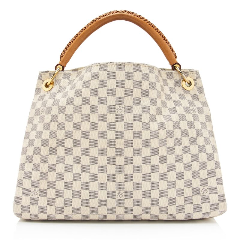 Louis Vuitton Damier Azur Artsy MM Shoulder Bag (A8ts8C) - Image 3