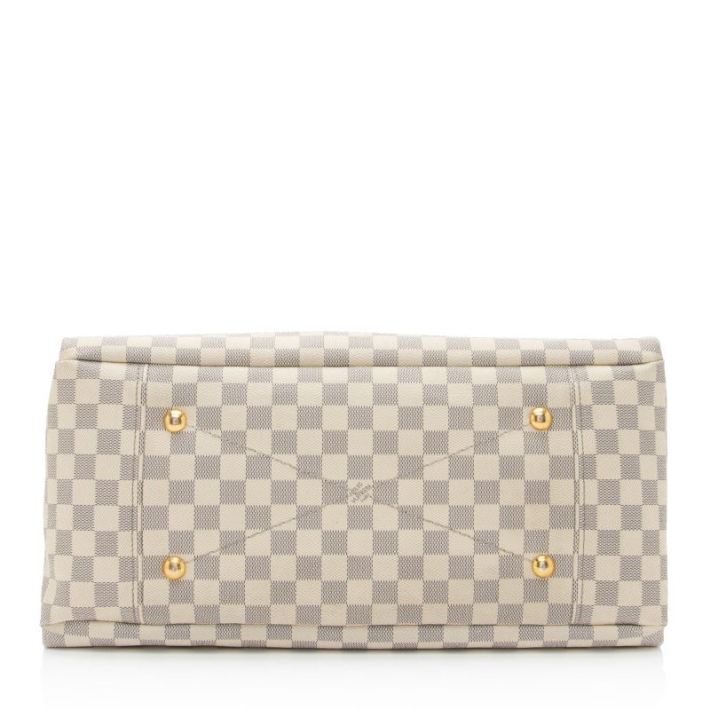 Louis Vuitton Damier Azur Artsy MM Shoulder Bag (A8ts8C) - Image 4